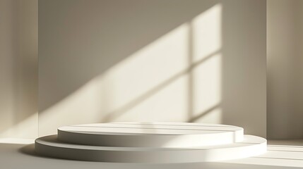 abstract, background, empty, modern, minimal, platform, product, geometric, pedestal, studio, scene, showcase, circle, display, stage, cylinder, space, design, floor, render, room, object, presentatio