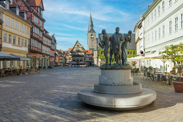 Cityscape from Quedlinburg