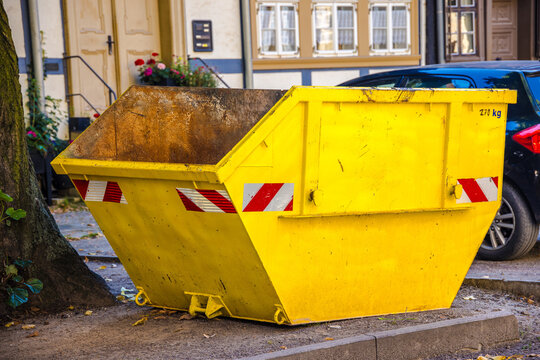 Yellow container