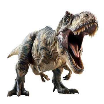 isolated Tyrannosaurus rex on transparent background