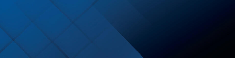 Modern abstract gradient dark blue banner background vector illustration