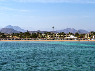 Fototapeta premium Coast of Sharm El Sheikh in Egypt