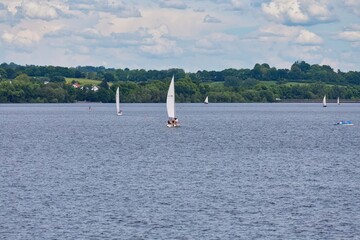 sailing on the lake M&ouml;hnesee