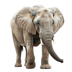 Fototapeta premium [Transparent Background PNG]Elephant Isolated On White Background