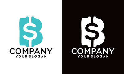 Initial Letter B with pixel logo concept, Bitcoin logo, letter b, vector logo