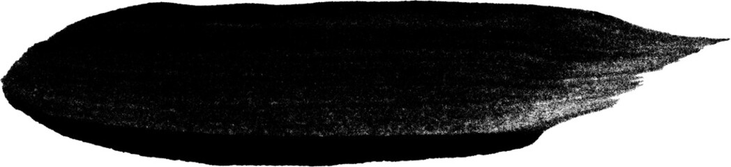 brush stroke isolated on white background