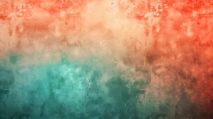 Gradient from mint green to copper