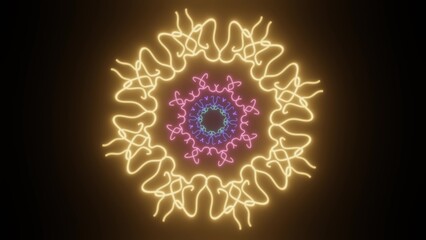 曼荼羅 マンダラ 光のアート