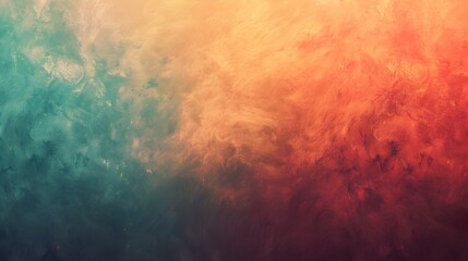 Fototapeta premium Gradient from Amber to turquoise color