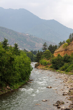 river in the mountains