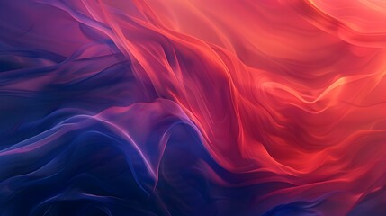 Obraz premium Gradient from Mandarin to sapphire abstract backdrop