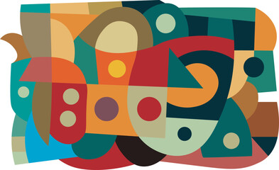 colorful abstract art © juragan lensa manual