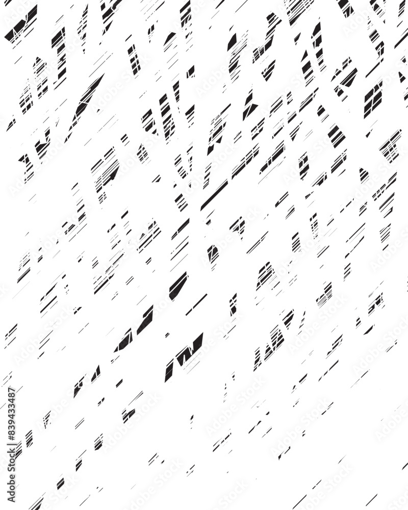 Poster fully editable vector element. black and white t-shirt sport design template with abstract line grun