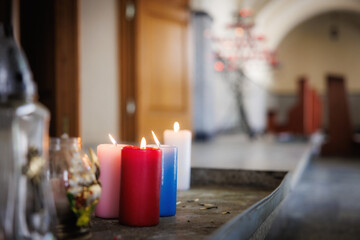 In the temple