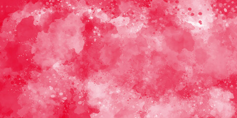 Pink and white watercolor background with abstract cloudy sky concept. bright Abstract watercolor drawing on a paper image