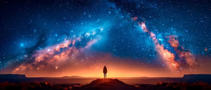 The beauty of the night sky is captivating. The stars are a reminder of our place in the universe. They remind us that we are part of something bigger than ourselves.