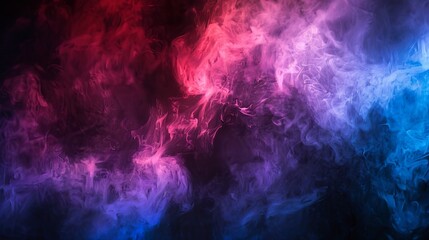dark style background with blue and purple smoke