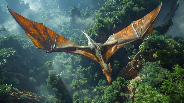 the flying abilities of the Pteranodon and the Quetzalcoatlus.