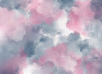 platilla artística, abstracta,  de acuarela,  azul, turquesa, celeste, blanco, pastel, con textura, húmeda, gradiente, difuminada, mezclada, disolver, vacio, para diseño, web, redes, digital, humo