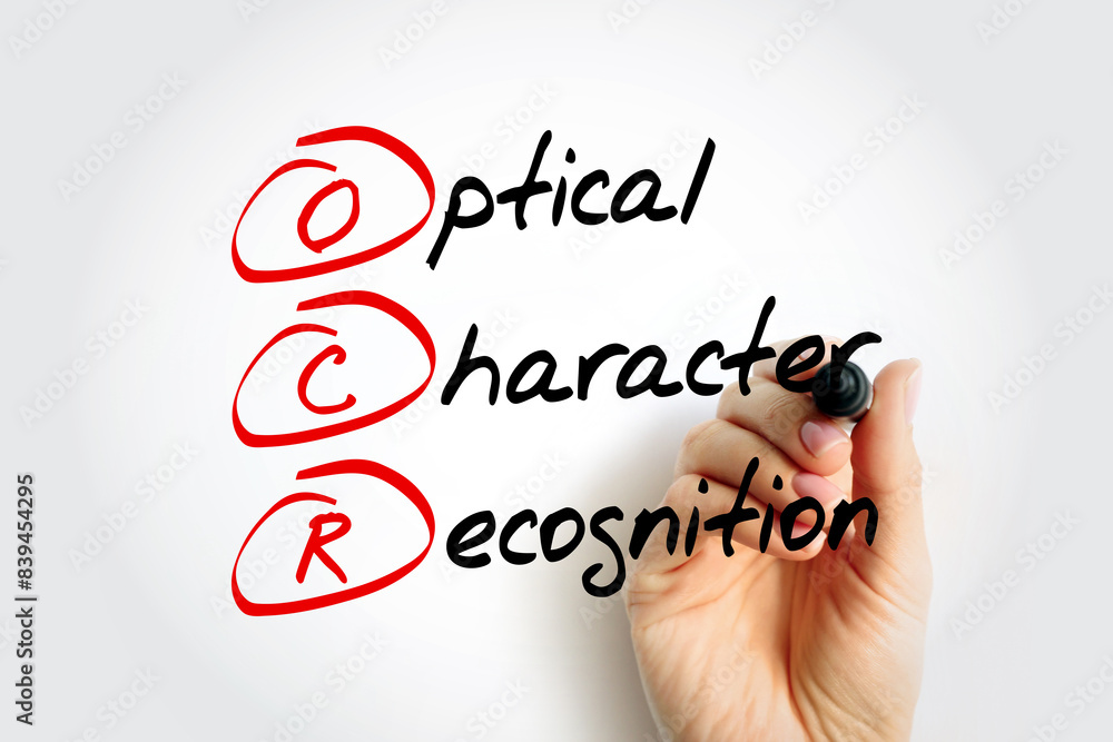 Aufkleber ocr - optical character recognition is the process that converts an image of text into a machine-rea