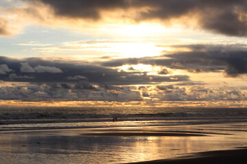 Sunset in Bahia Solano Colombia