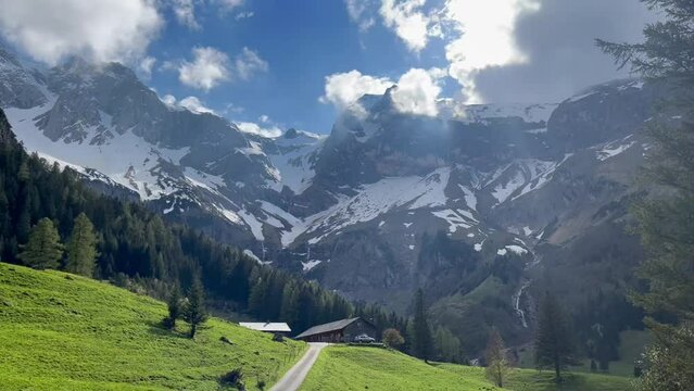 Naturlandschaft in Vorarlberg im Brandnertal
