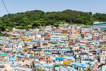 甘川文化村 街並み