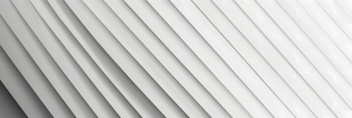 Obraz premium Abstract thin diagonal lines background. Slanted parallel white and grey stripes wallpaper. Vector geometric tech template texture for banner, poster, presentation, brochure, print, flyer, card, cover