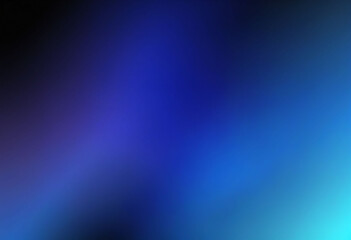 Naklejka premium Blue and black gradient background
