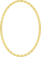 Oval Frames gold frames Picture Frame luxury golden frame gold picture frame golden border vector framework banner Gilded Frame Ornate decoration decorative element template isolated background frame 