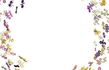 percent sign percentage icon interest rate