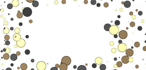 Cascading Celebration: Striking 3D Illustration Showcasing an Abundance of gold Confetti