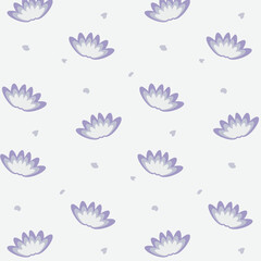 Seamless pattern floral print