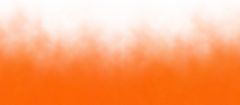 Abstract orange smoke isolated on transparent background. Smoke texture PNG. Colorful fire steam mist fog, foggy vapor. Natural Fog or Smoke Effect Overlay. Halloween decoration design elements