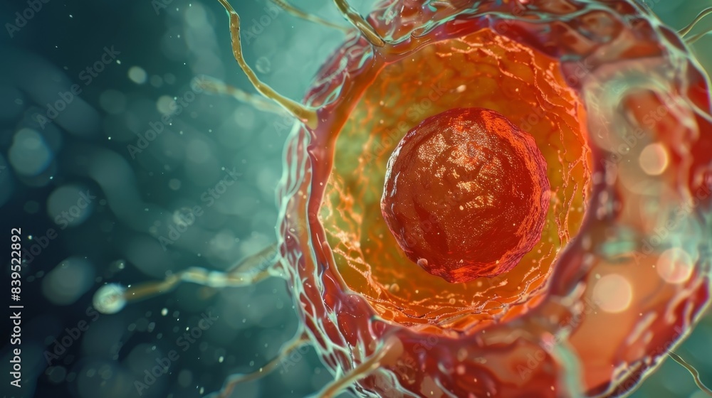 Poster a glimpse into the developing embryo inside the ovum showing a of cells at the early stage of embryo