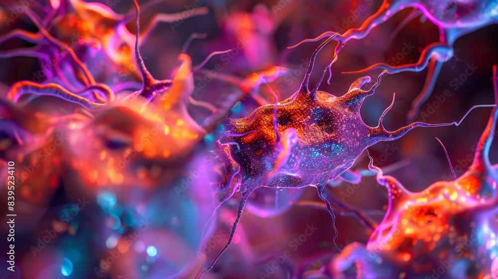 Poster tight network of endothelial cells with unique receptor proteins that selectively allow certain subs