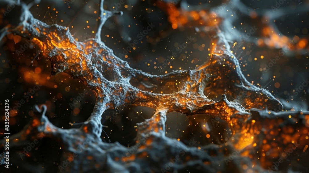 Poster a highresolution image of melanocytes reveals their complex structure including branching dendrites 