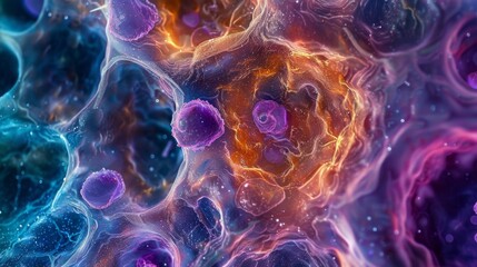 The specialized organelles within melanocytes responsible for melanin production known as melanosomes can be seen here in varying stages of development