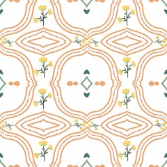 seamless pattern with people