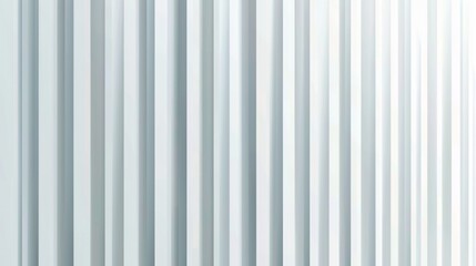 Obraz premium Abstract White Vertical Stripes Background, Generative AI