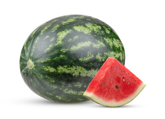 watermelon isolated on transparent png