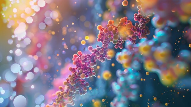 A microscopic view of the electron carriers NADH and FADH2 carrying highenergy electrons to the electron transport chain for ATP production