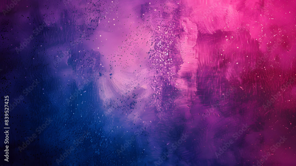 Wall mural Abstract gradient pink purple and blue soft colorful background.