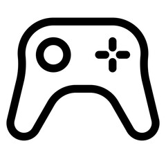 joystick line icon vector illustration isolated on white background © Suryo