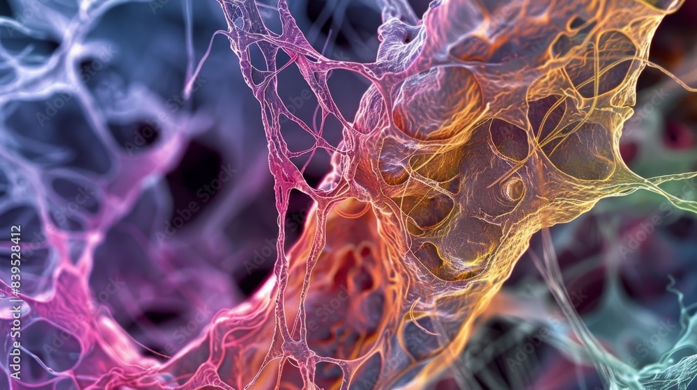 Poster the diverse functions of intermediate filaments in different types of cells such as providing flexib