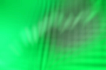 A vibrant, symmetrical art piece featuring a green terrestrial plant with electric blue accents....