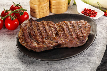 Rib eye steak grilled beef