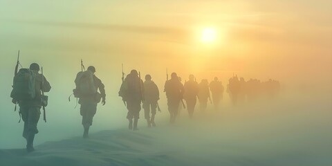 Honoring the Bravery of Soldiers During the D-Day Normandy Landings. Concept Historical Tribute, War Heroes, D-Day Commemoration, Courageous Soldiers, Normandy Landings