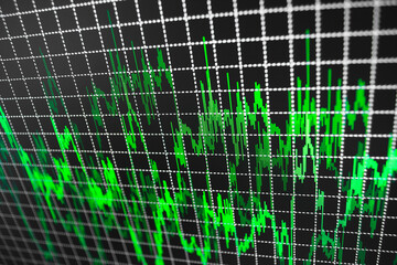 Stock exchange graph Abstract financial background trade colorful Abstract stock market diagram candlebars trade Stock diagram on the screen Background with currency bars and candles
