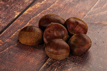 Tasty delicous brown natural Chestnut